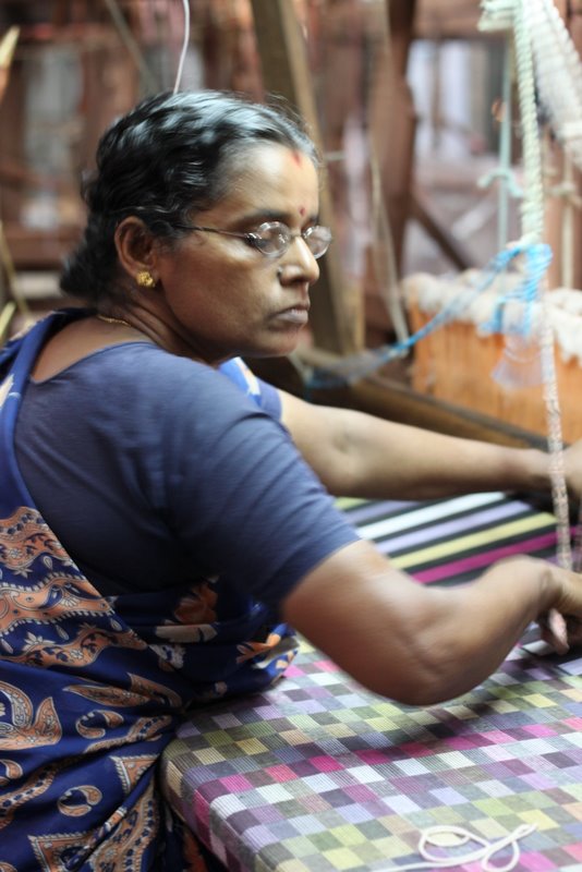 India 2010 - Kerala - Kannur - Lokanath Weavers